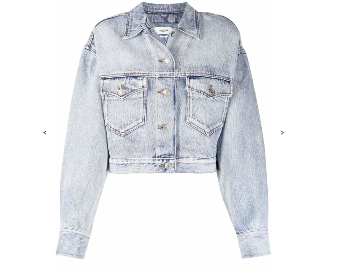 LILUO 2022  Special treatment snow wash vintage  style casual streetwear designers women denim jacket