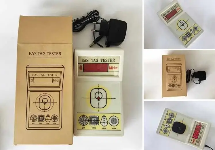 Retail shop security RF frequency 8.2Mhz tag tester EAS RF label tester