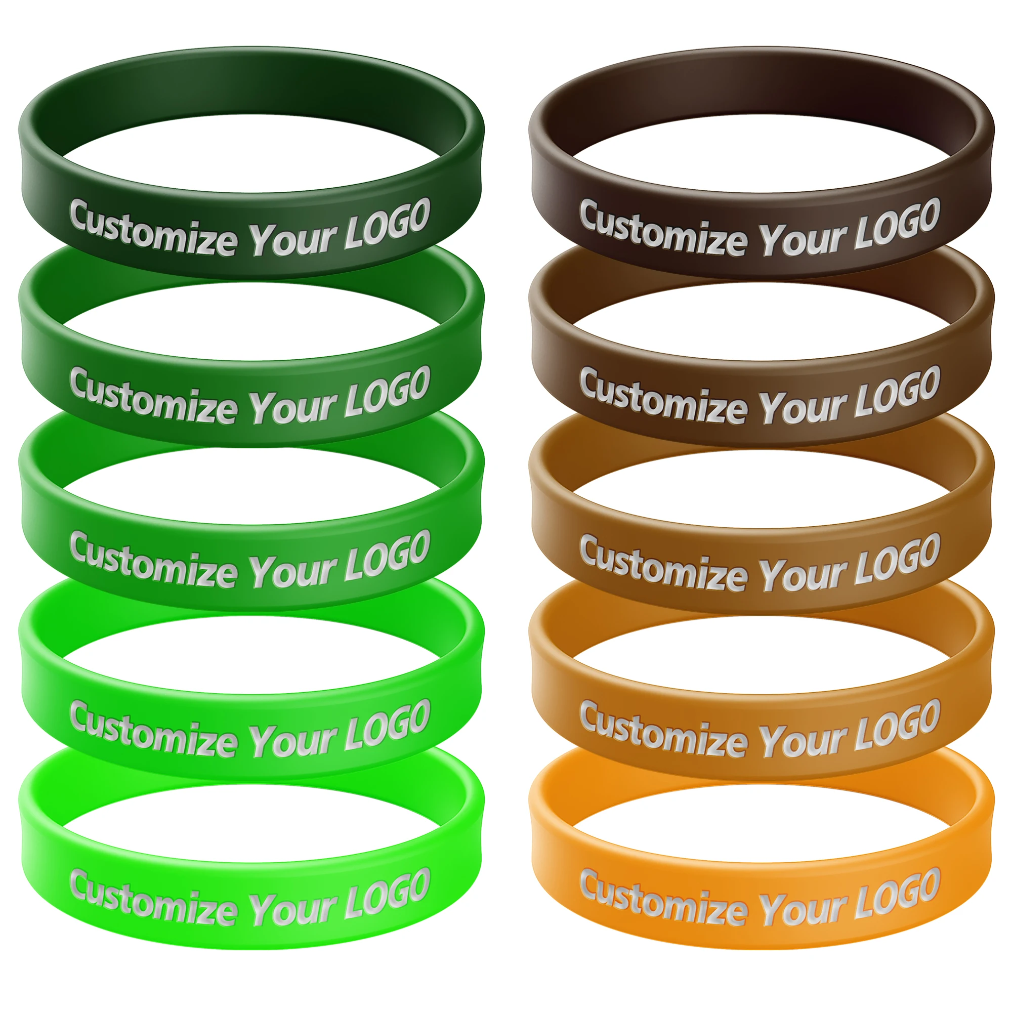 Cheap Custom Silicone Wristband Bracelet Debossed Color Fill In Silicone Wristband Rubber Bracelets Wrist Band