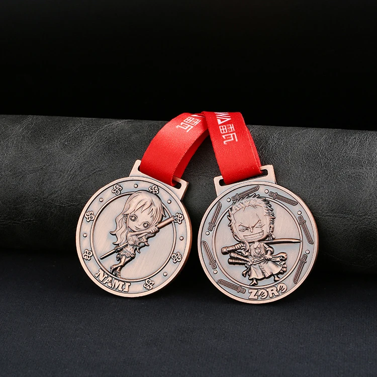 Free design all size OEM ODM high quality 2D 3D die cast metal sports custom medals