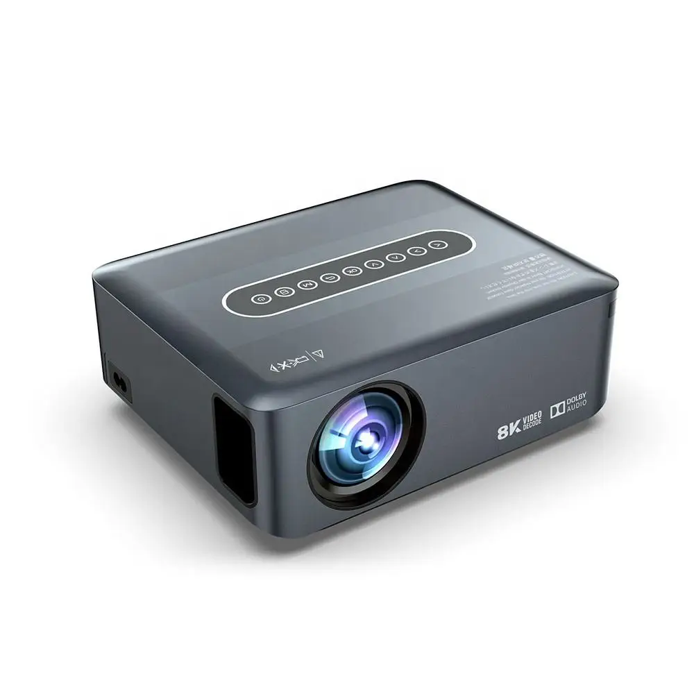 QBUY New X1 8k tv box projector 1080p native resolution hd projector for home cinema android 9.0
