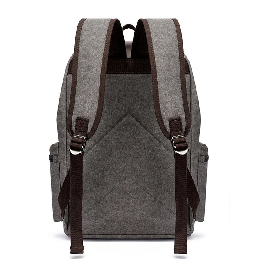 Canvas Backpack Hot sale backpack high quality Custom Fashion Laptop Canvas Backpack of Men