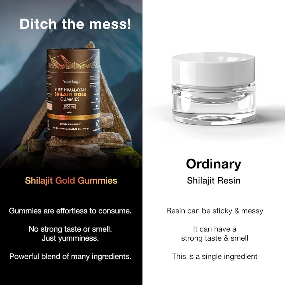 Fast Shipping Himalayan Gold Shilajit Gummies Wholesale