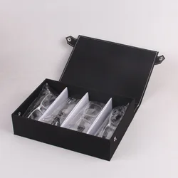 YTZ0226 wholesale custom sunglasses cases 4 slots eyewear display Sunglass Show Packaging Eyewear Suitcase