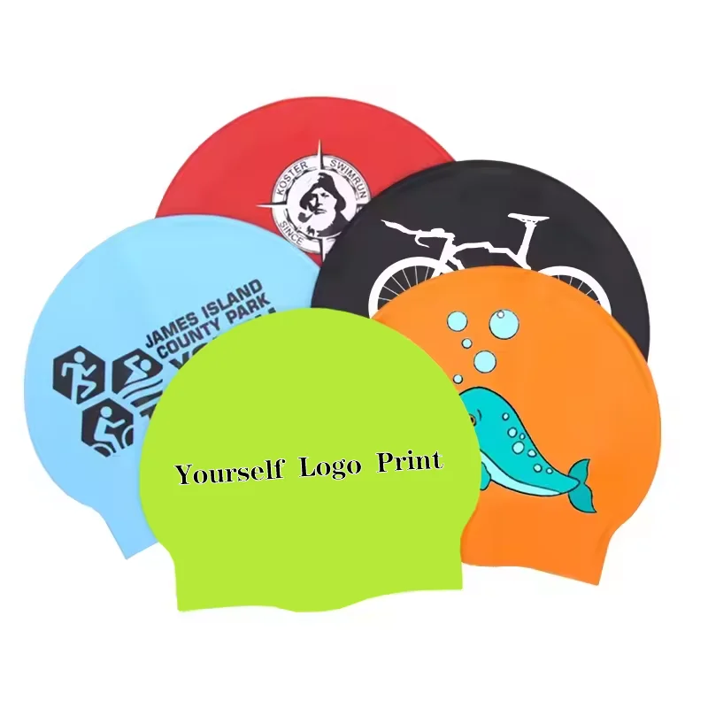 custom blank swimming caps cheap high elasticity silicone wholesale 30g swim cap high quality best water-proof swimming hats