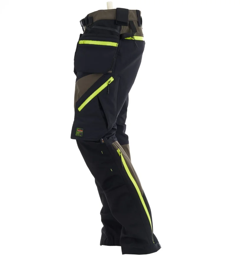 Mens Work Construction Working Pants Multi Pockets Wear Resistant Worker Mechanic Cargo Pants