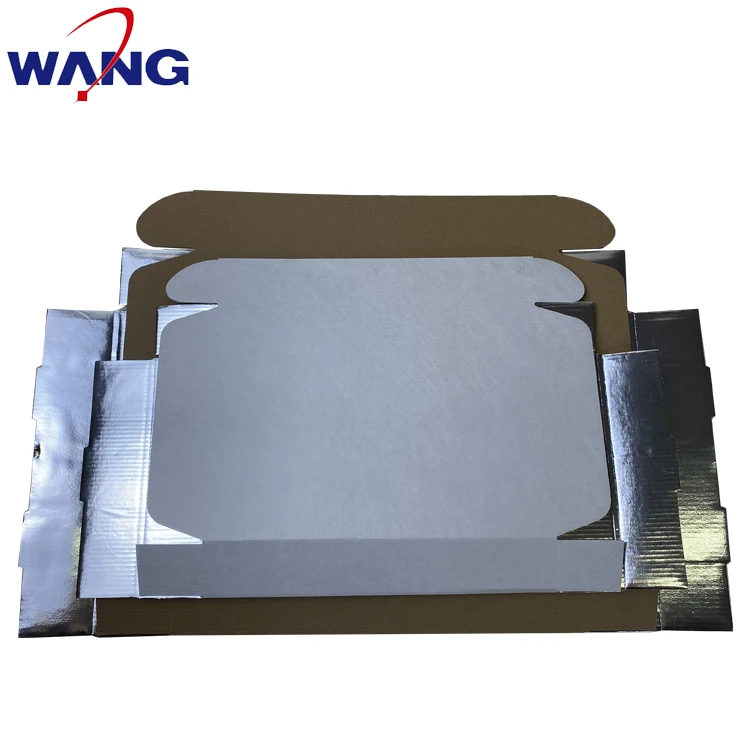 paper box for frozen food delivery aluminium insulated cardboard box Corrugated cardboard airplane box