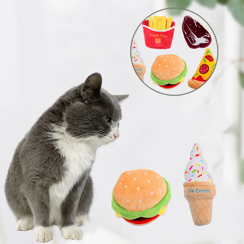 Dog Squeak Chew Toys For Aggressive Chewers Nylon PP Cotton Material Healthy Durable Pet Dogs Chew Toy