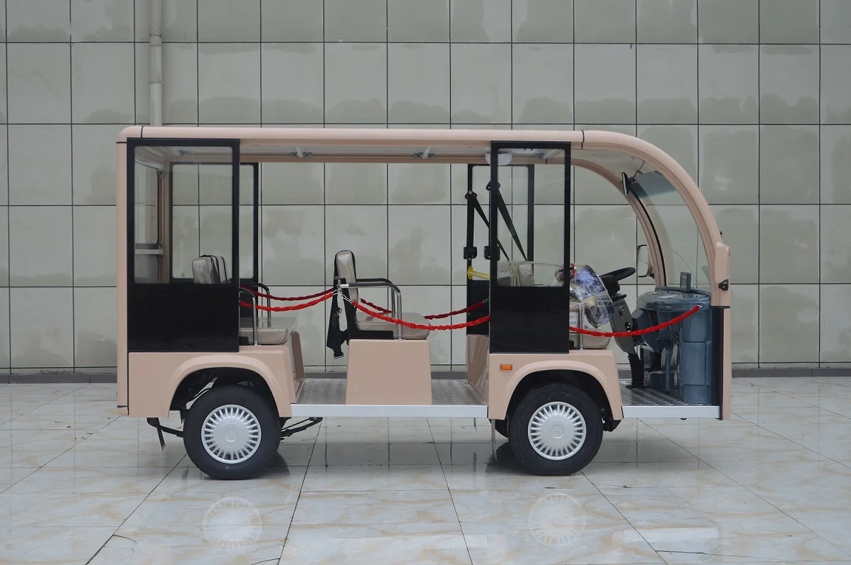 14 Seat Sightseeing Electric Mini Bus For Park