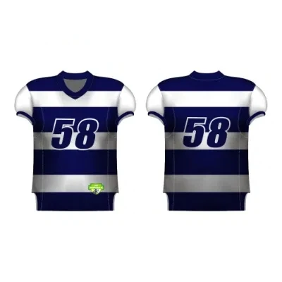Customize Sublimated Stitched Embroidery Rugby Sports Clothes Jerseys American Football Jerseys