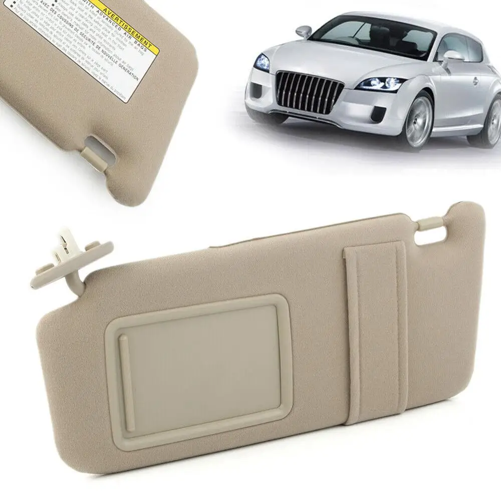 
Beige/Tan Driver Left Driver Side Sun Visor For TOYOTA VENZA 2009-2016 With Sunroof Light 74320-0T020-A1 