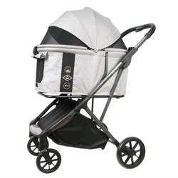 Wholesale 2022 New Pet Gear Pet Dog Cat Cages Stroller Detachable