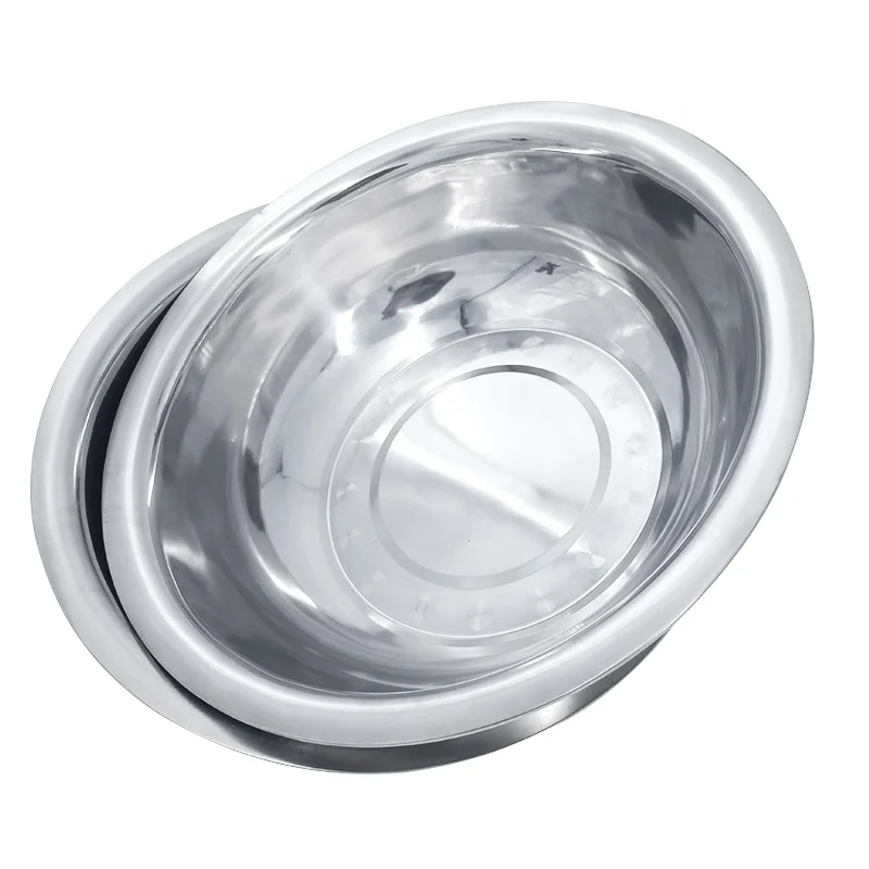 Kitchen cheap price multifunction stainless steel mixing salad bowl