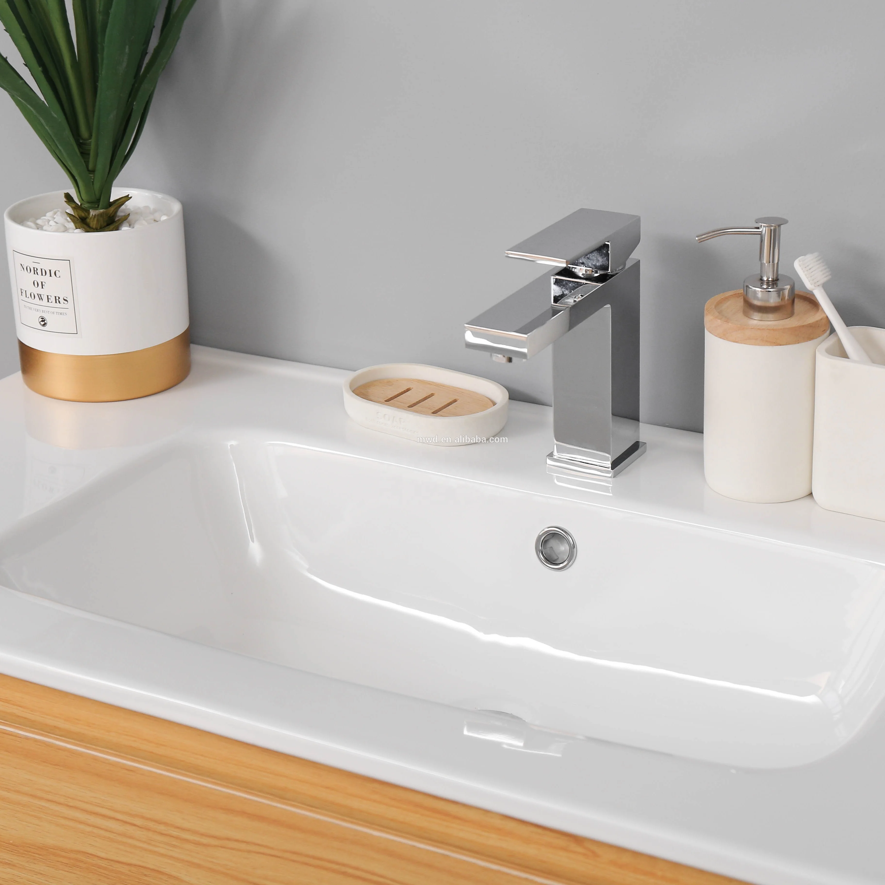 Производитель австралийская стандартная керамическая раковина столешница с тонкими краями двойные миски умывальники