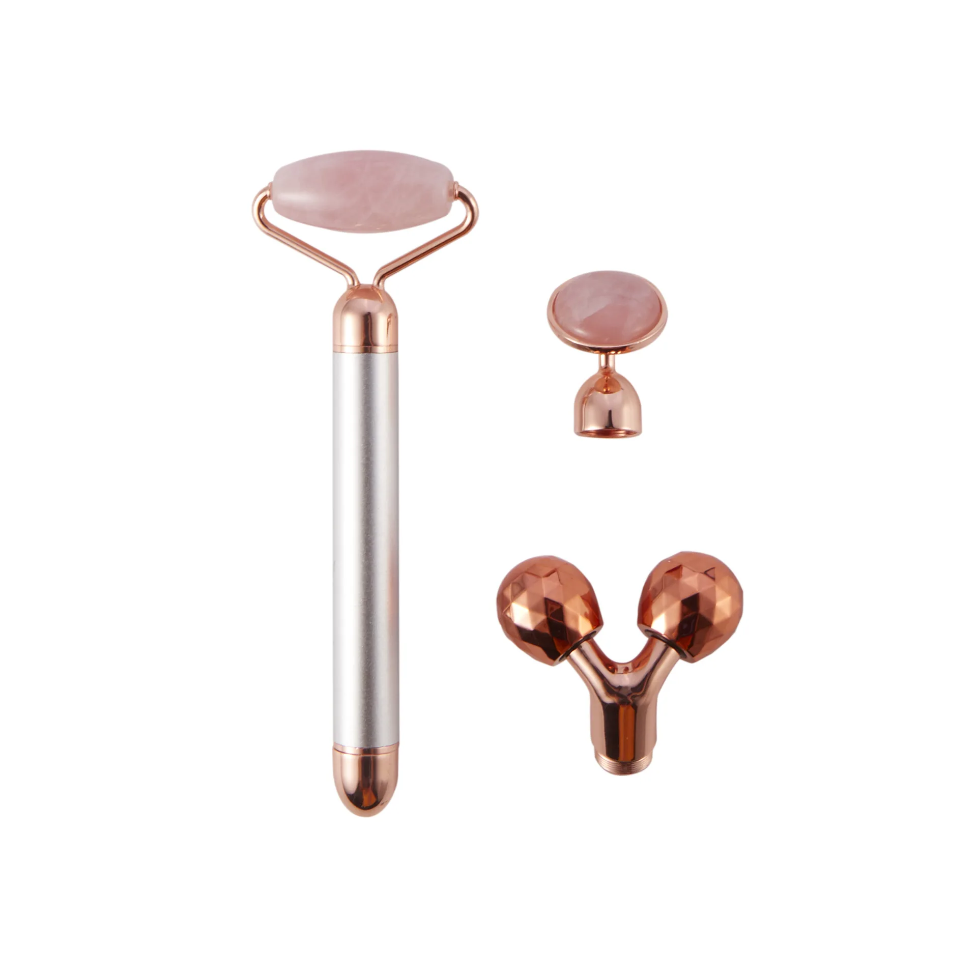 S.W Beauty 3-в-1 Электрический нефритовый ролик 3D роликовый для лица и массажер