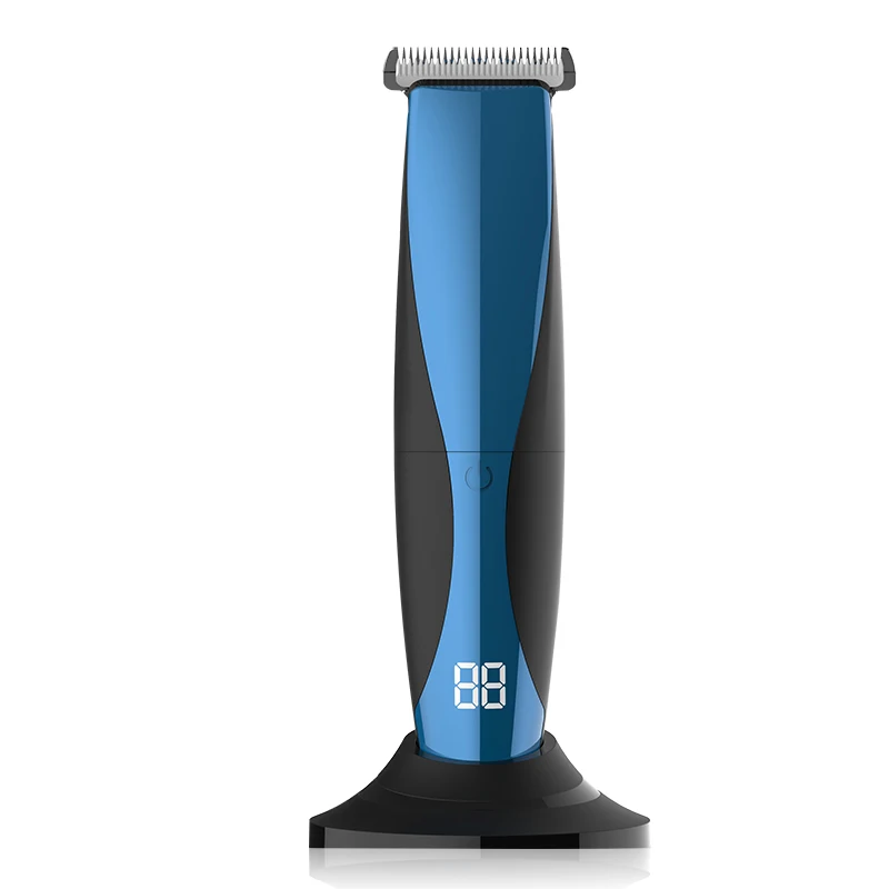 New Design Wholesale / OEM Professional Rechargeable Electric Men Shaver LCD Hair Clipper Trimmer