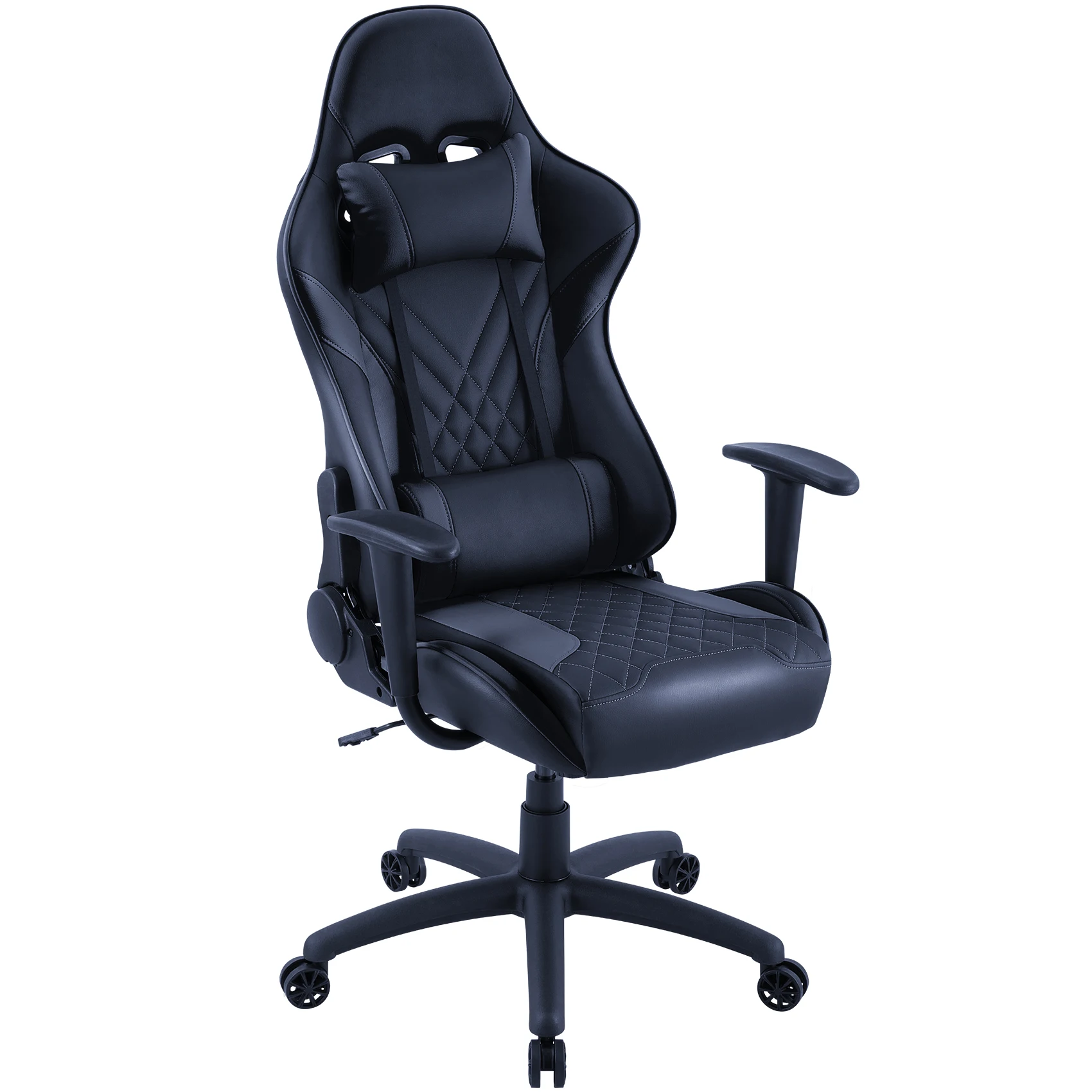 Ergonomic Gaming Chair  High Back Leather Swivel Chair Adjustable high