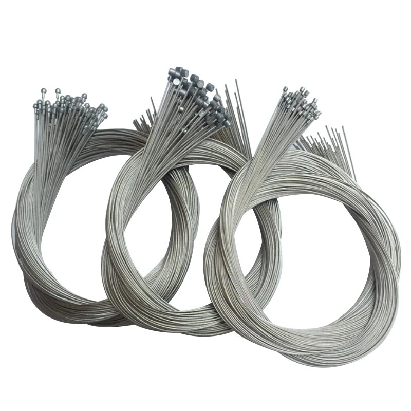 Bicycle Bike Brake Cable Stainless Steel Inner Wire Road Mountain  Gear Shift Cable Set Front Left brake cable