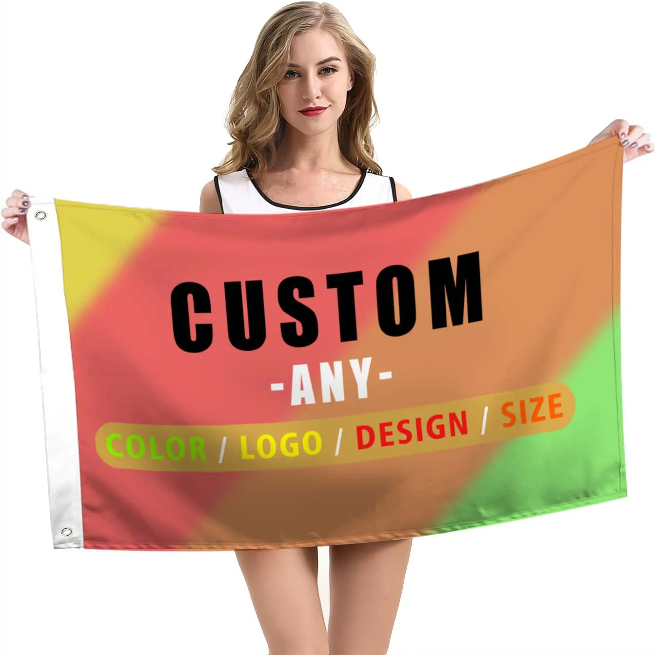 Factory Supply Personalized Banner 3x5 Free Design Logo Customized Advertising Digital Printed 3x5ft Custom Flags