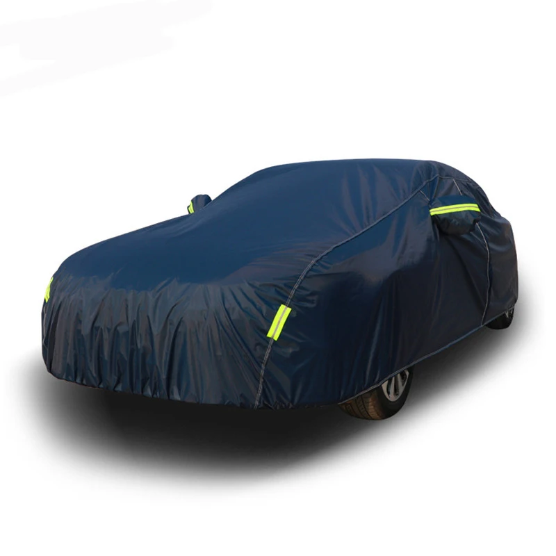 Universal uv protection weatherproof outdoor waterproof customized club auto car covers for hail protection