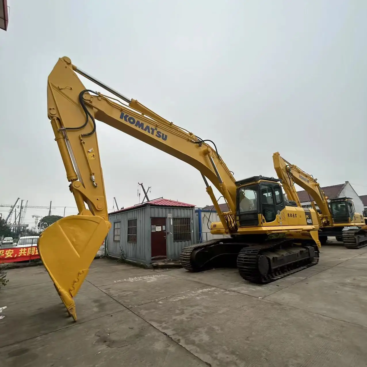 40 tons excellent Second hand Komatsu PC400 used excavators with good running function  PC130-7/220-7/200-7 For Sale