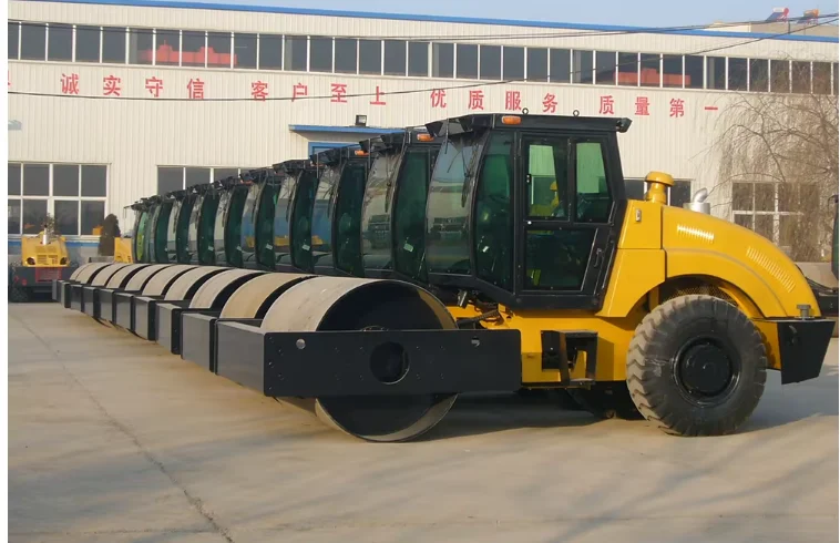 Construction machinery 12 ton single drum vibratory road roller LTS212H