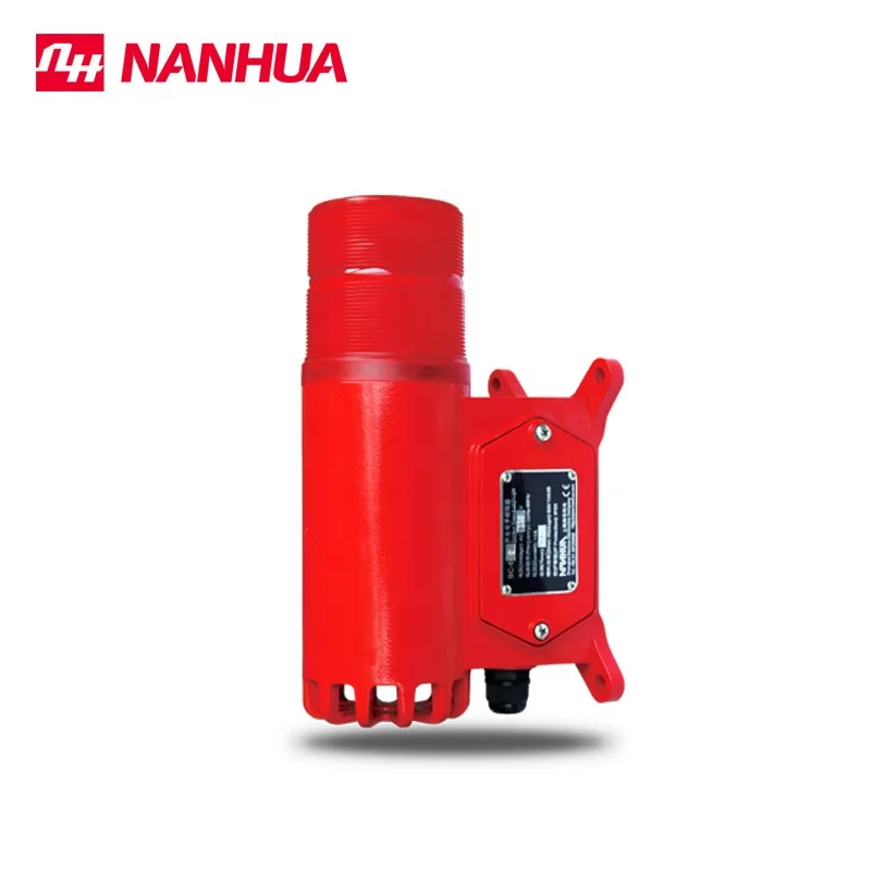 Outdoor siren and LED warning Light