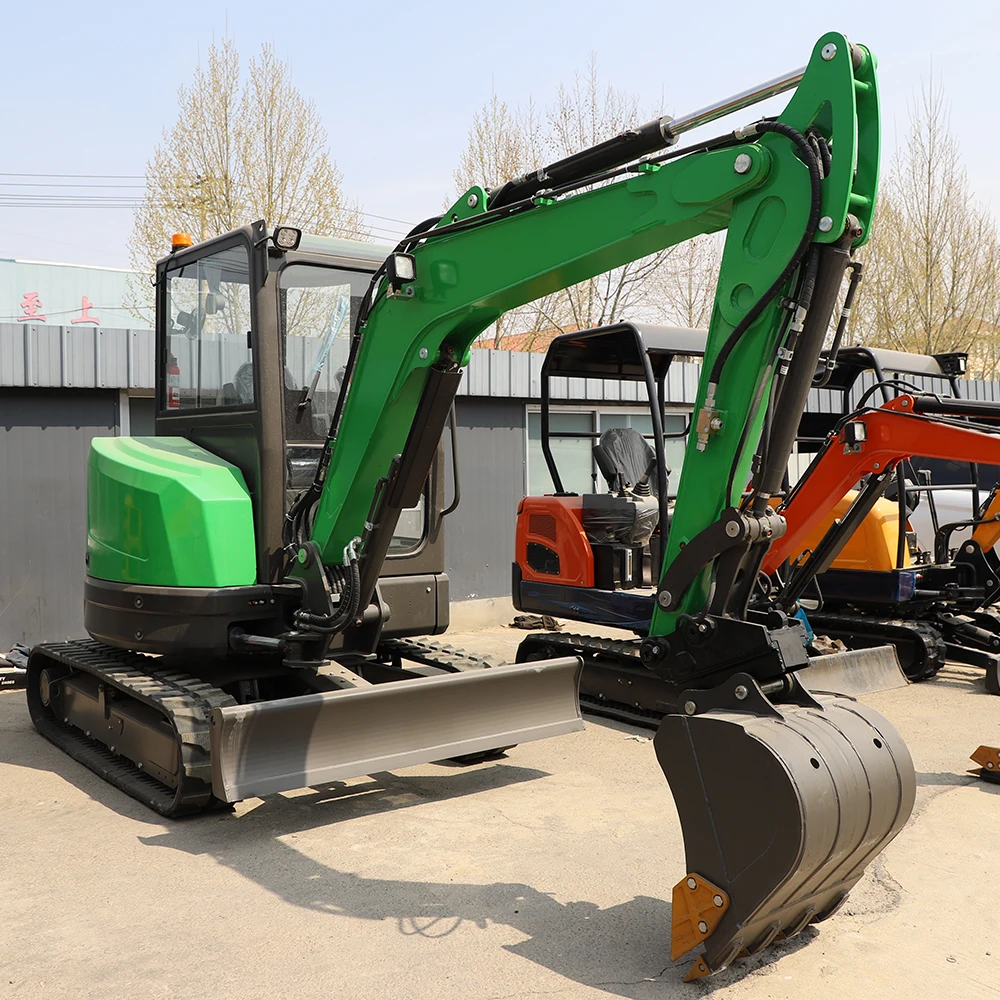 Infront High Quality 6 Ton Mini Excavator Multi Functional Micro Digger 7ton Municipal Engineering Crawler New Crawler Excavator