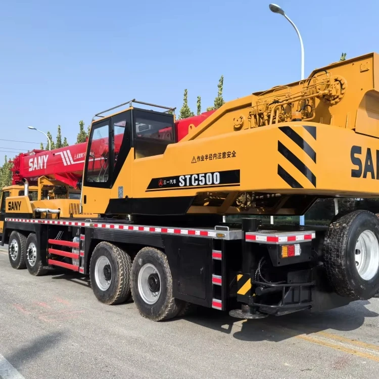 Китай более дешевая цена QY50KC QY50C STC500 50 тонн SANY 25 30 35 40 Подержанный автокран для продажи