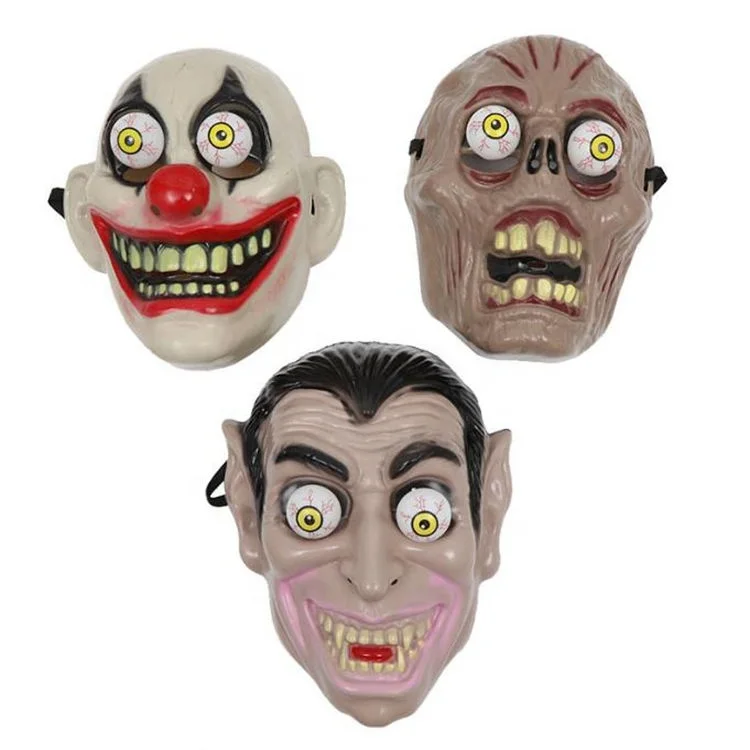 New Halloween Horror Mask Spring Eyeball Ghost Scary Mascaras de halloween For Carnival Costume Party