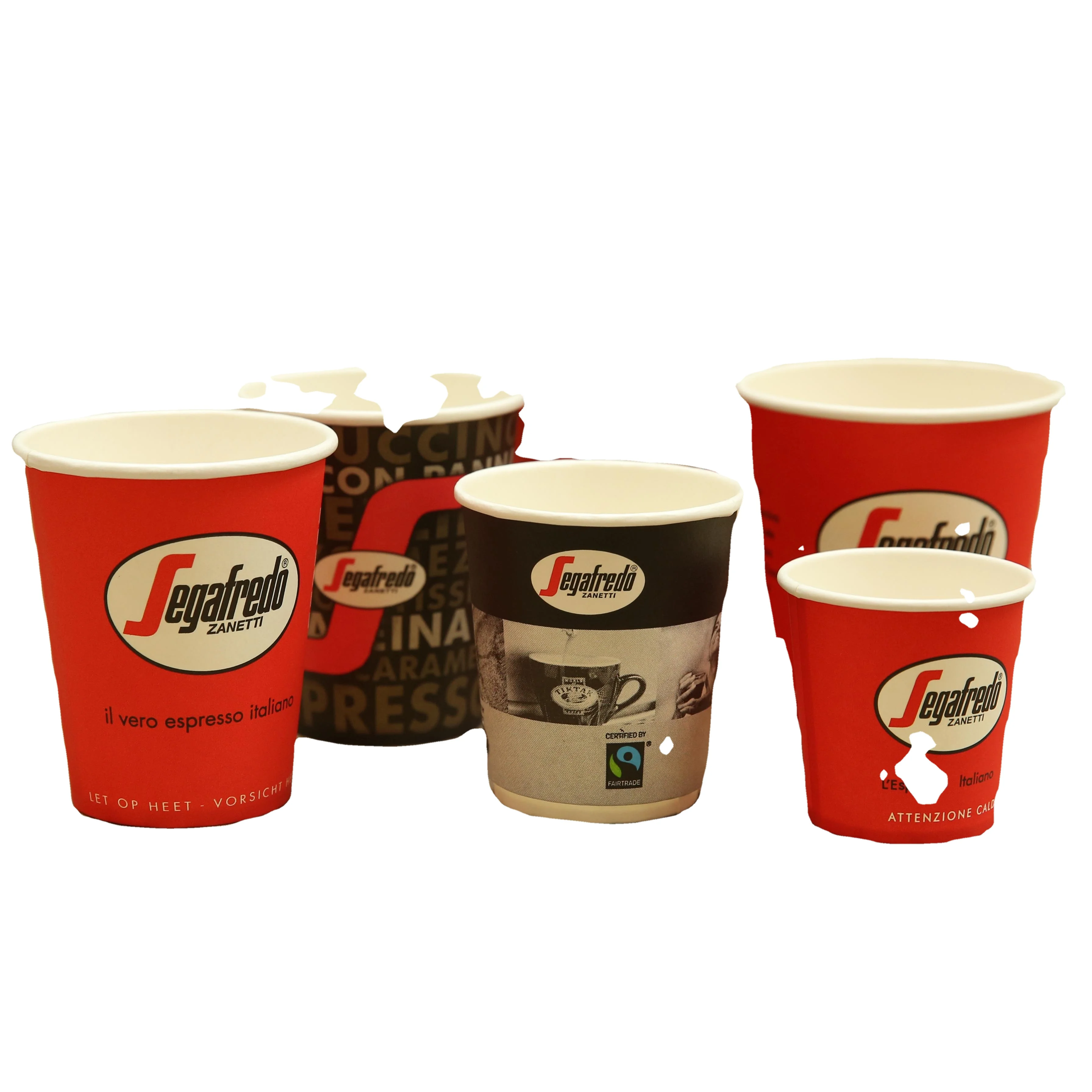 All size factory supply coffee paper cups custom wholesale