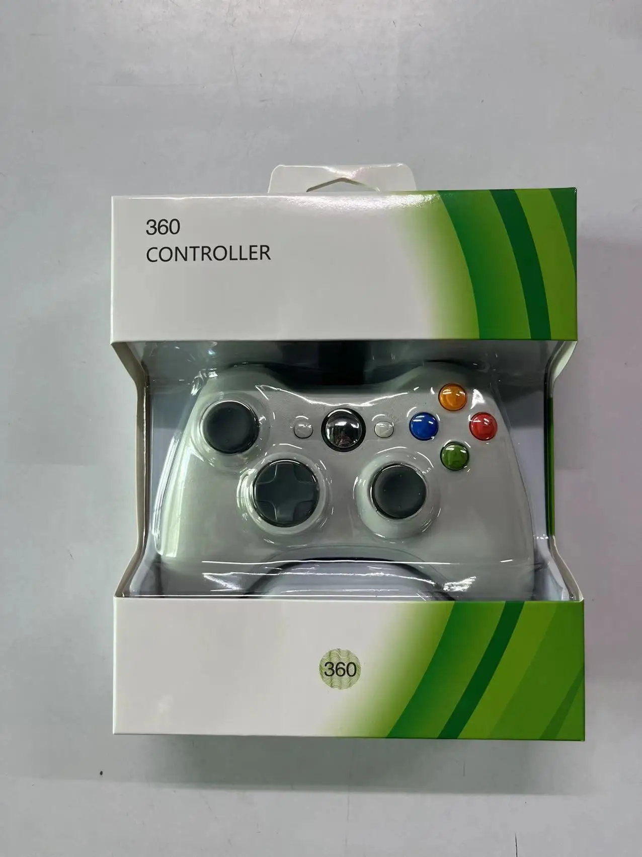 Gaming Controller PC Game Controller Joystick with Dual-Vibration Turbo Trigger Buttons for Windows PC/ PS3/ Android TV Wired