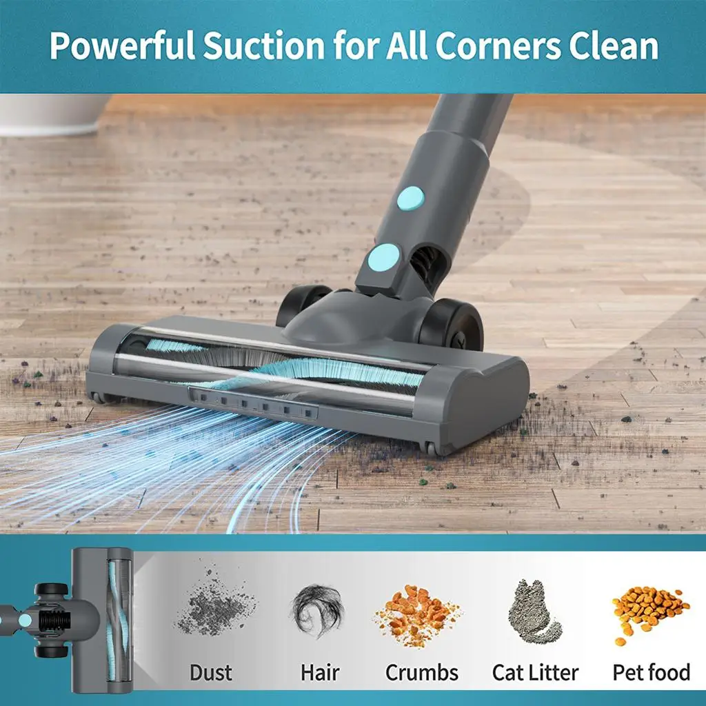 2023  wireless stick  vacuum cleaner for floor and  for car carpet cleaning machine BVC-S108