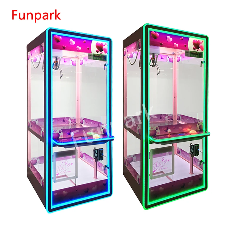 Coin Operated Game Machine Arcade Skill Crane Claw Machine Mini Claw Machine With Bill Acceptor