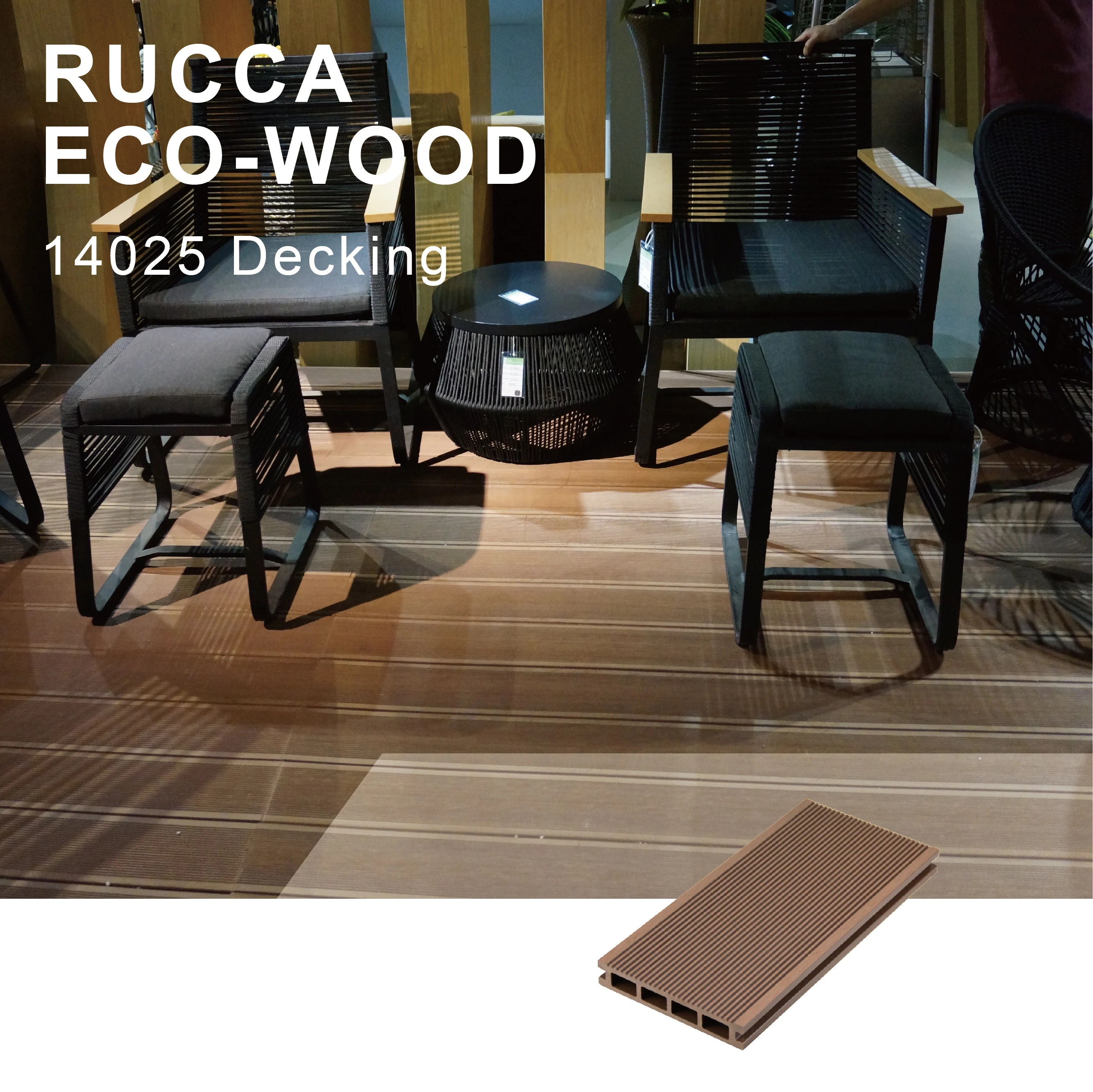 CHINA BUILDING MATERIAL Composite Wood-Look Extrusion Machine Make Wpc Decking Manual