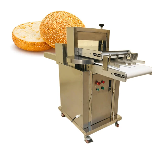 Hamburger Buns Bread slicing bun cutter machine
