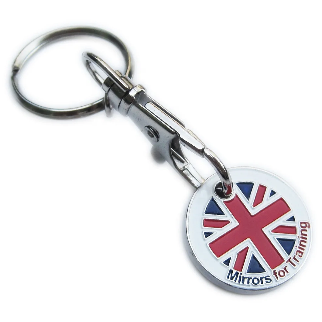cheap iron stamping logo euro custom token coin customized cugle coins keychain metal shopping cart coin for supermarket trolley