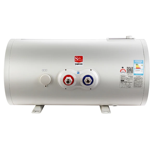 1500W/2000W Horizontal Space Saving Vitreous Tank enamel water heater