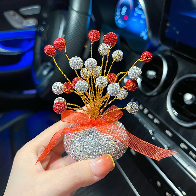 Car Ornaments Auto Accessories Decoration Diamond-studded Star Car Ornaments Girl Cute Car Ornaments