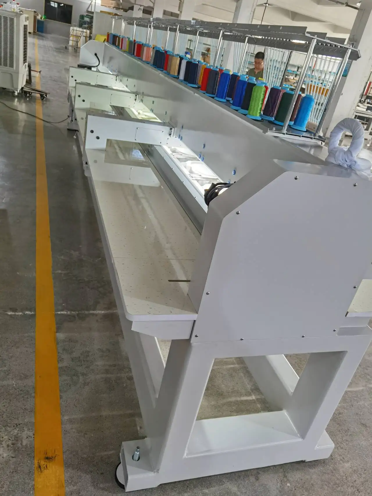 High Quality Easy To Operate Industrial Multi-head 12 Heads Computerized Automatic Trimming Embroidery Machine