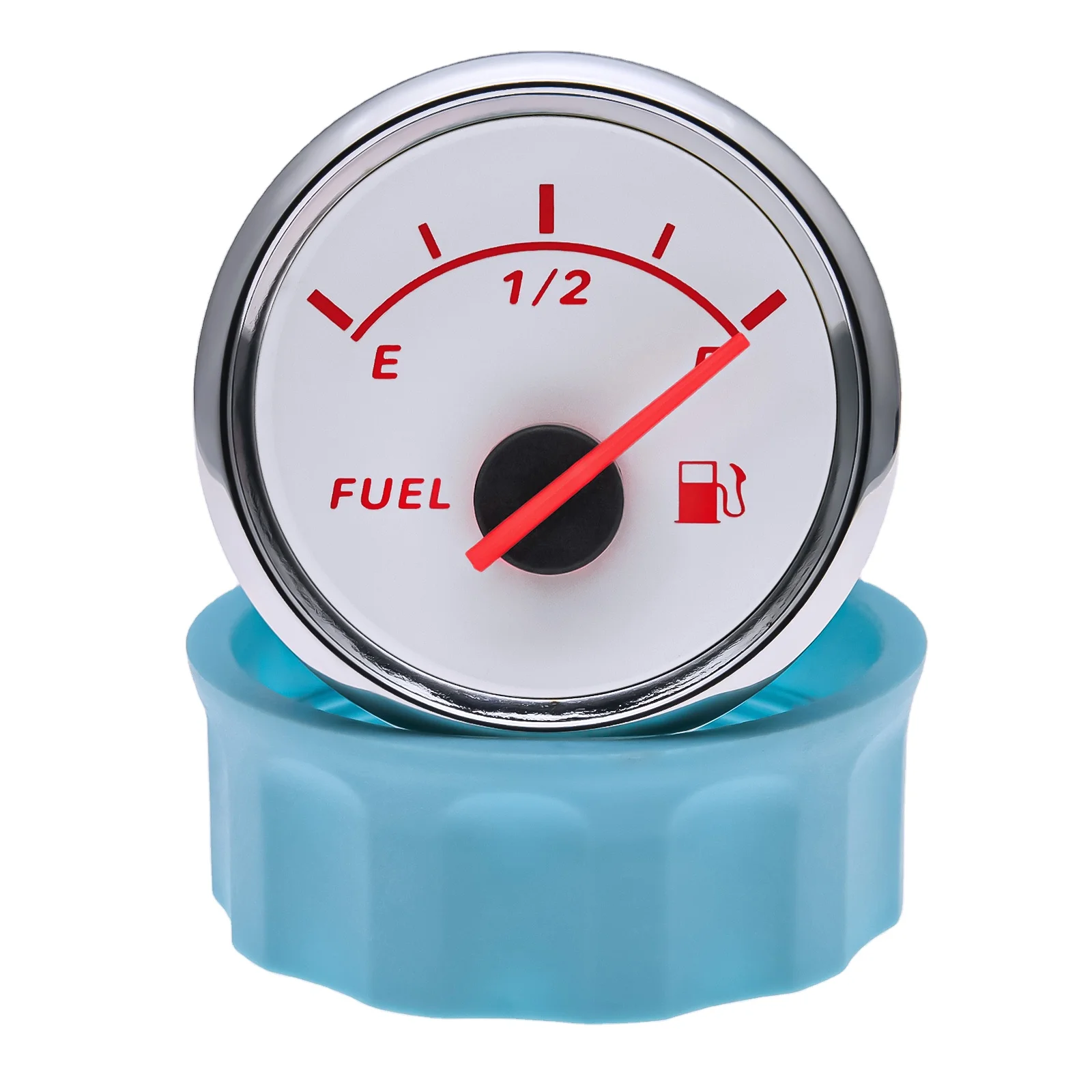 Newest 240-33ohm 52mm Fuel Level Gauge+Fuel Level Float Sensor 150mm 200mm 250mm 600mm Oil Tank Level Meter Indicator Boat Car