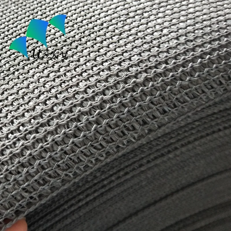 Натуральный серый оттенок HDPE прямоугольник с веревкой PE