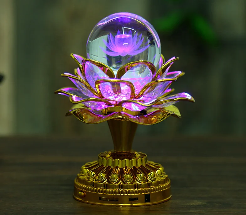 
LED Lamp Holder Candle Holder Music Machine Lamp Buddhist Supplies 