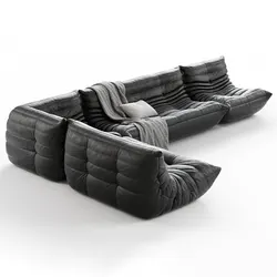 high end upholstered corner sofas fabric lazy tatami relaxing sofa with vintage leather sofa  Brown vintage leather lo