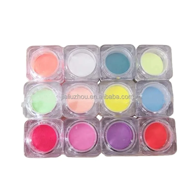 aqua  eyeliner 10g UV Neon Pastel face bodyart Painting split cake face paint wetliners water based eyeliner