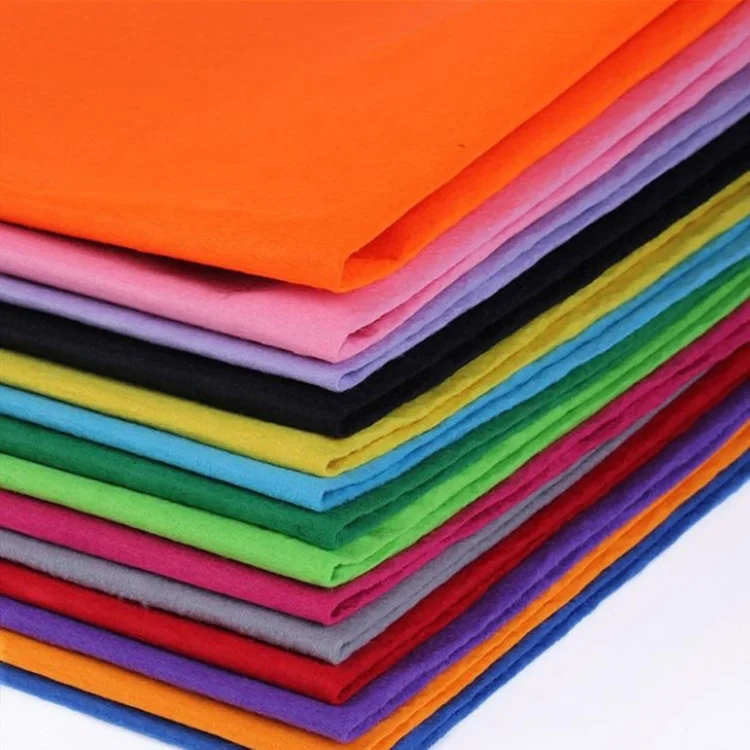 Polyester Nonwoven Fabric Suppliers Cloth Felt Punched Industrial Fabrics Non-woven Factory Felt Fabric