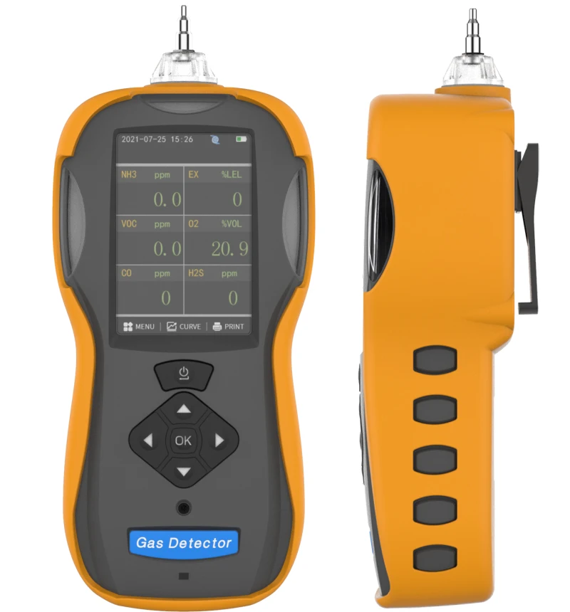 Safewill OEM Digital Portable Multi Gas Detector Calibrated ES60A Hydrogen and Nitrogen Tracer Gas Leak Detector
