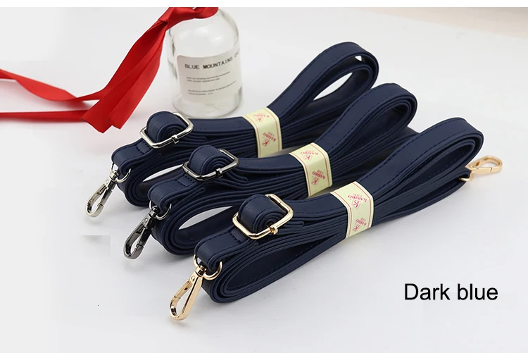 ZONESIN Multi Color Adjustable Thin Leather Bag Straps Purse Straps for Bag Handles Fake Leather Eco-friendly Customized Logo