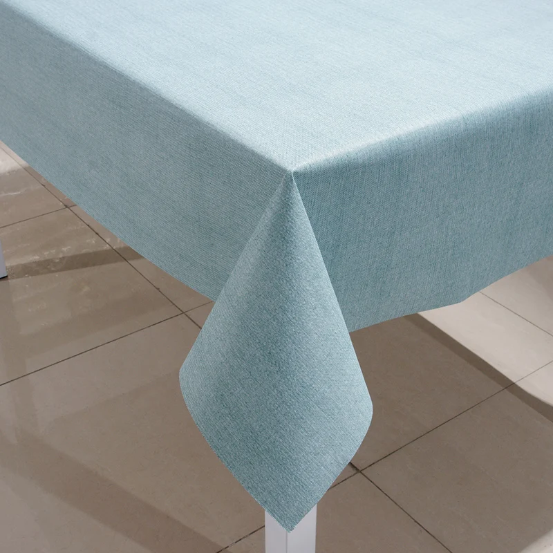 Высококачественная популярная пластиковая скатерть из ПВХ виниловая для украшения обеденного стола