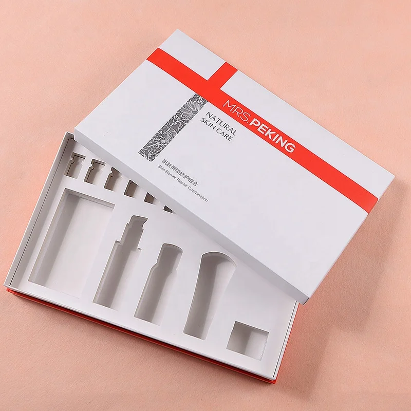 High Quality Skincare Mailer Paper Box Custom Skin Care Set Packaging Paper Box With Logo